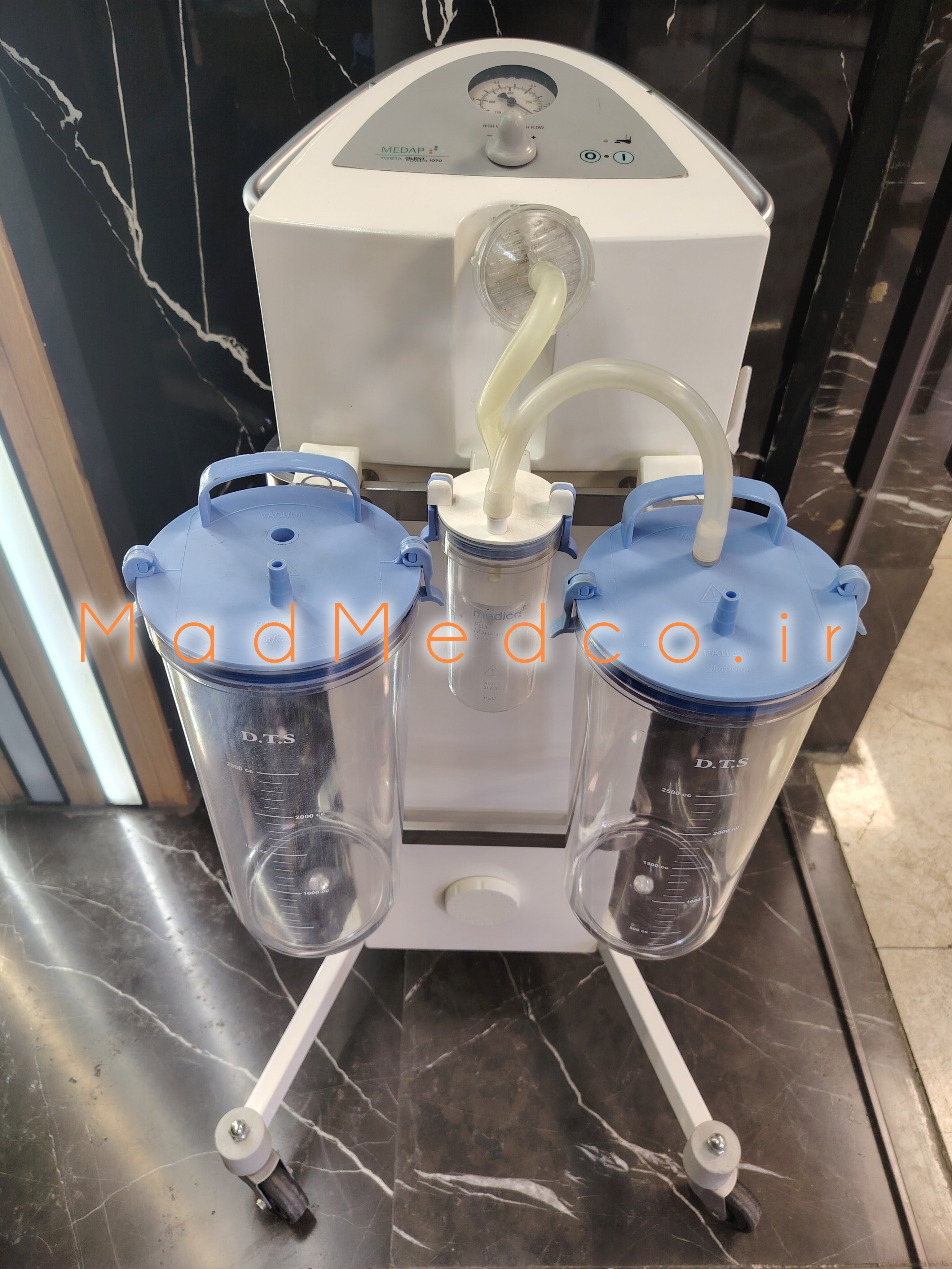 ساکشن جراحی مداپ medap سوپر سایلنت های فلو های وکیوم آلمانی اصل (استوک) یک سال گارانتی